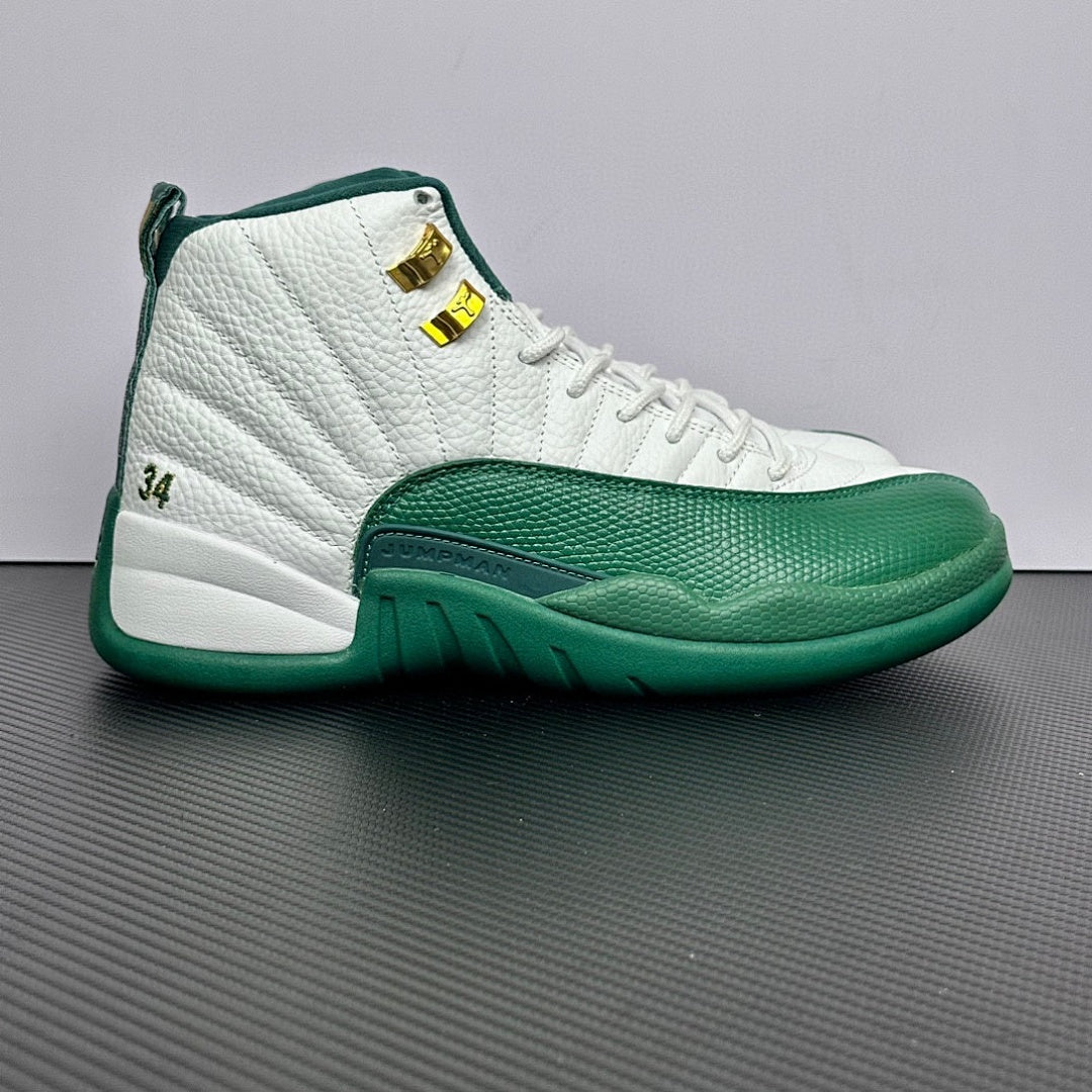 12 Green and White