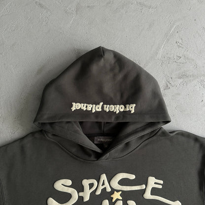 bpm wide leg beluga gray hoodie