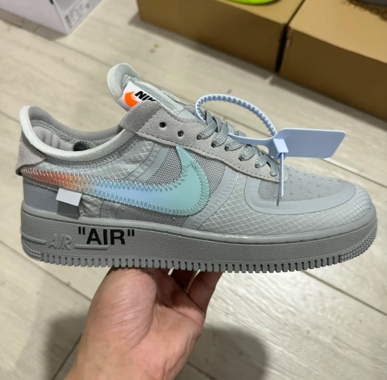 Air force 1 x Off-White Grey