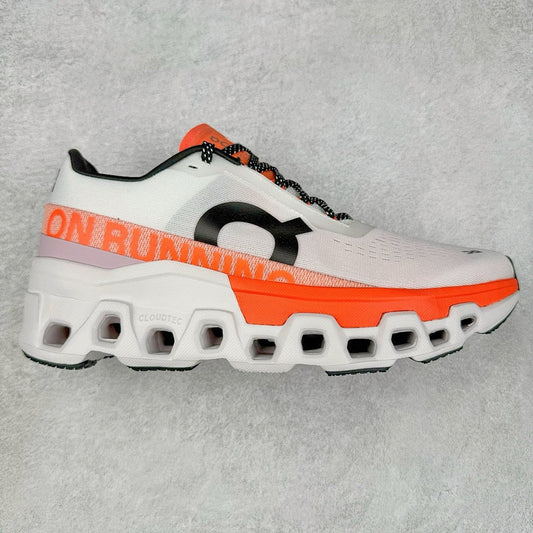 Cloudmonster White Orange