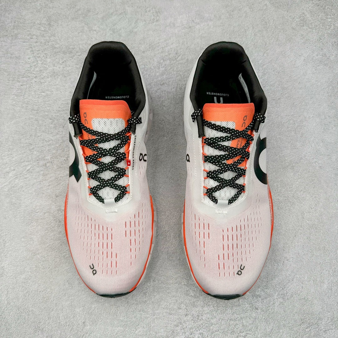 Cloudmonster White Orange