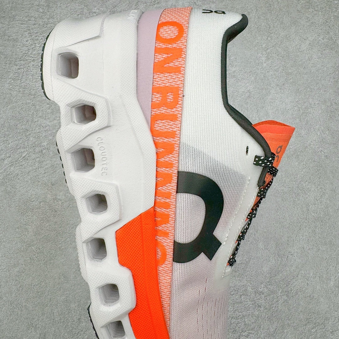Cloudmonster White Orange