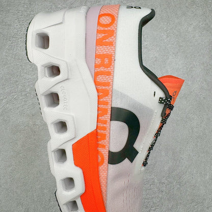 Cloudmonster White Orange