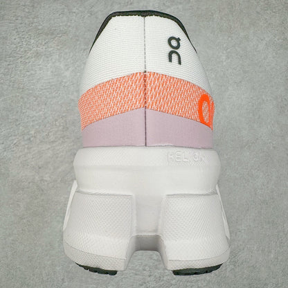 Cloudmonster White Orange