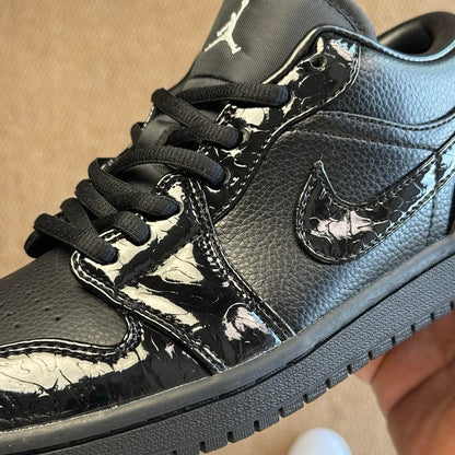AJ1 Low SE Black Croc