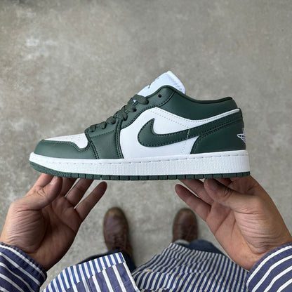 Low Green and White