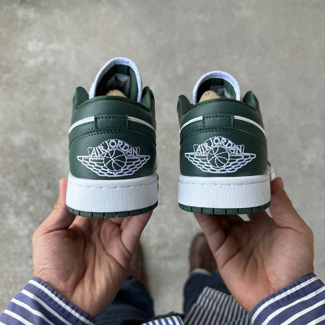 Low Green and White