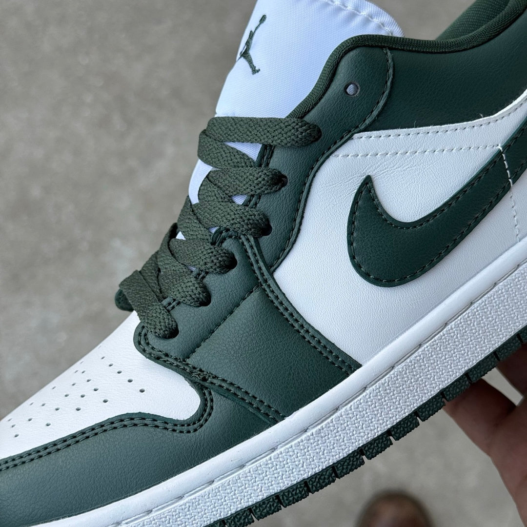 Low Green and White