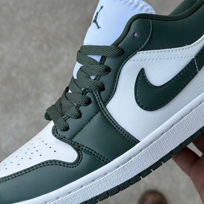 Low Green and White