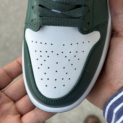 Low Green and White