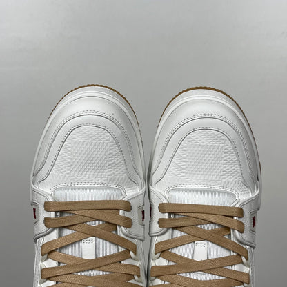 Trainer White and Bordeaux