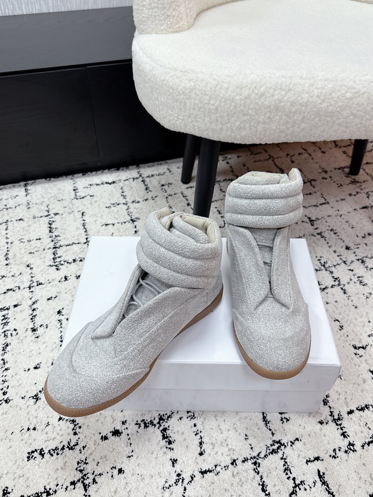Maison High Grey Cotton