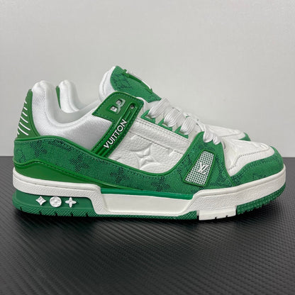 Trainer Green and White