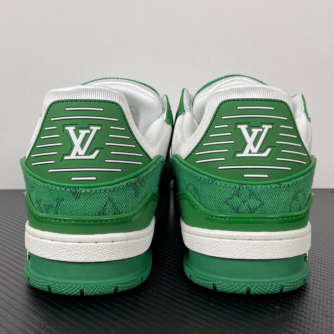 Trainer Green and White