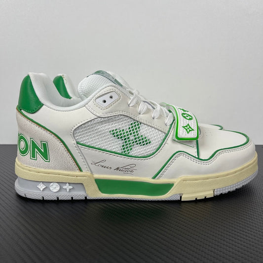 Trainer Green and White