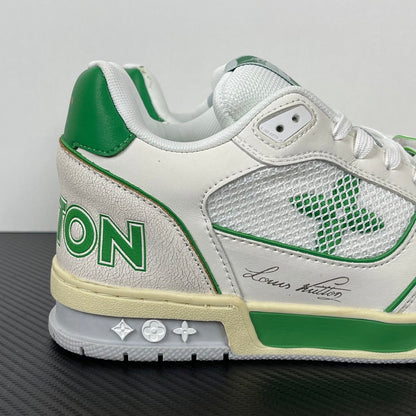 Trainer Green and White