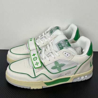 Trainer Green and White