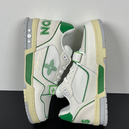 Trainer Green and White