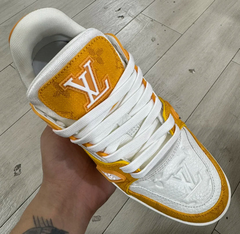 Louis Vuitton Yellow and White