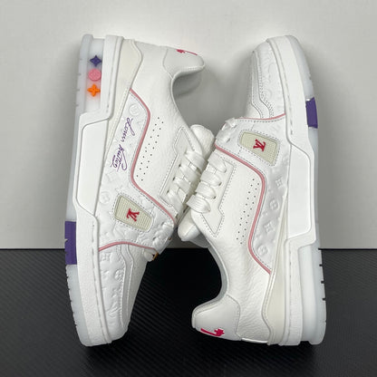 Trainer White and Pink
