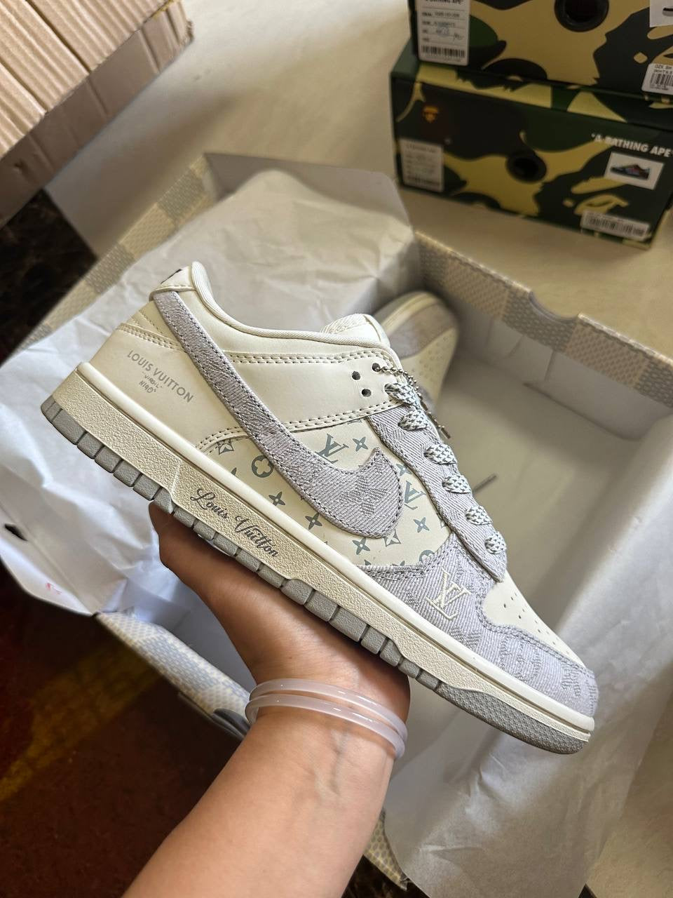 Louis Vuitto x Nike Dunk Low