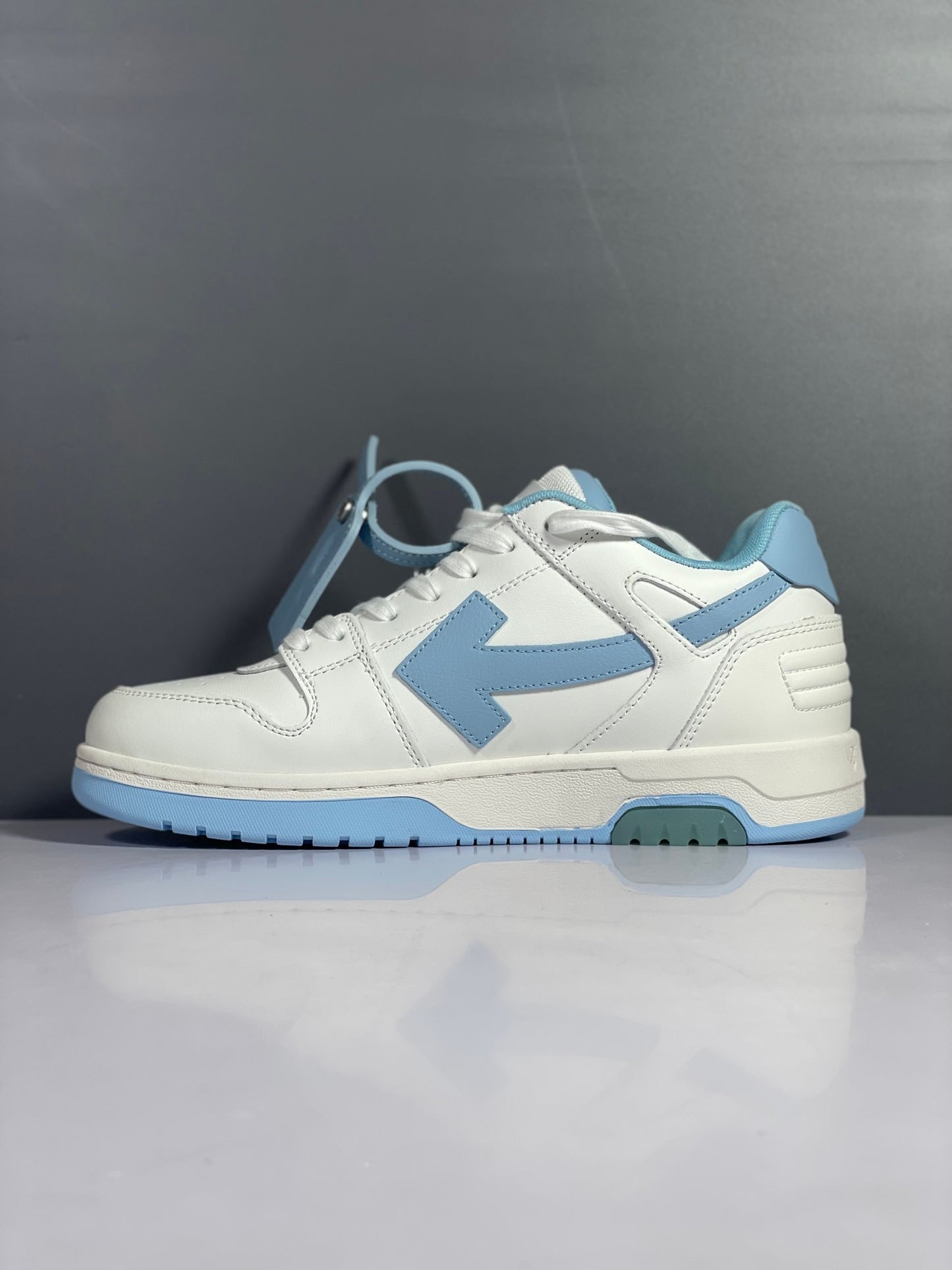 OF Out of Office White Blue Sole Green
