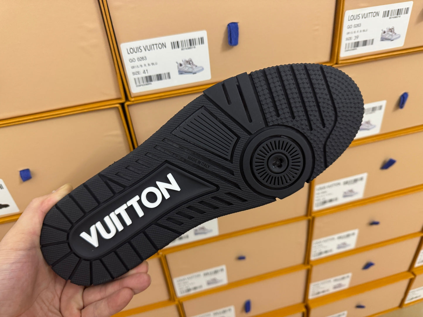 Trainer Monogram Black