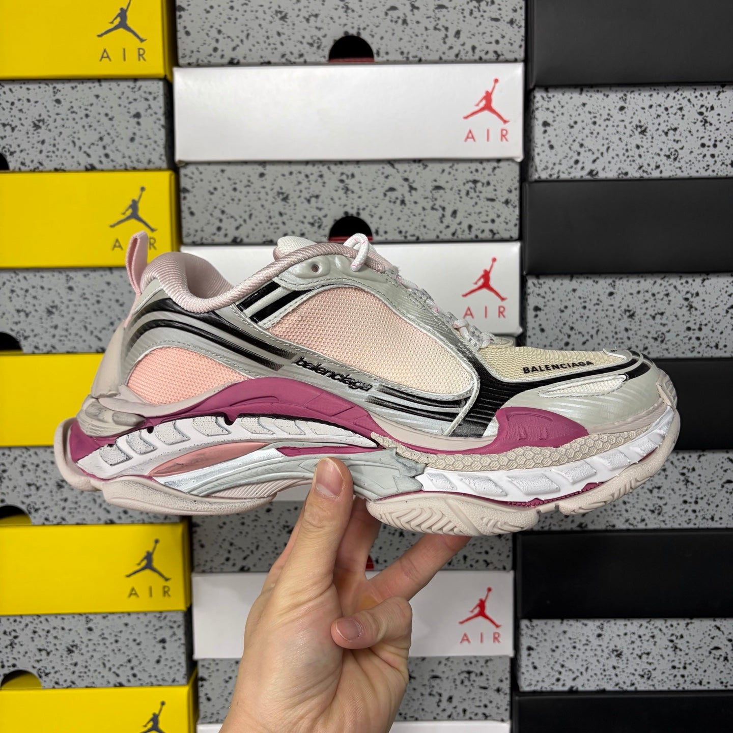 BLG Triple S.2 White/Pink/Black