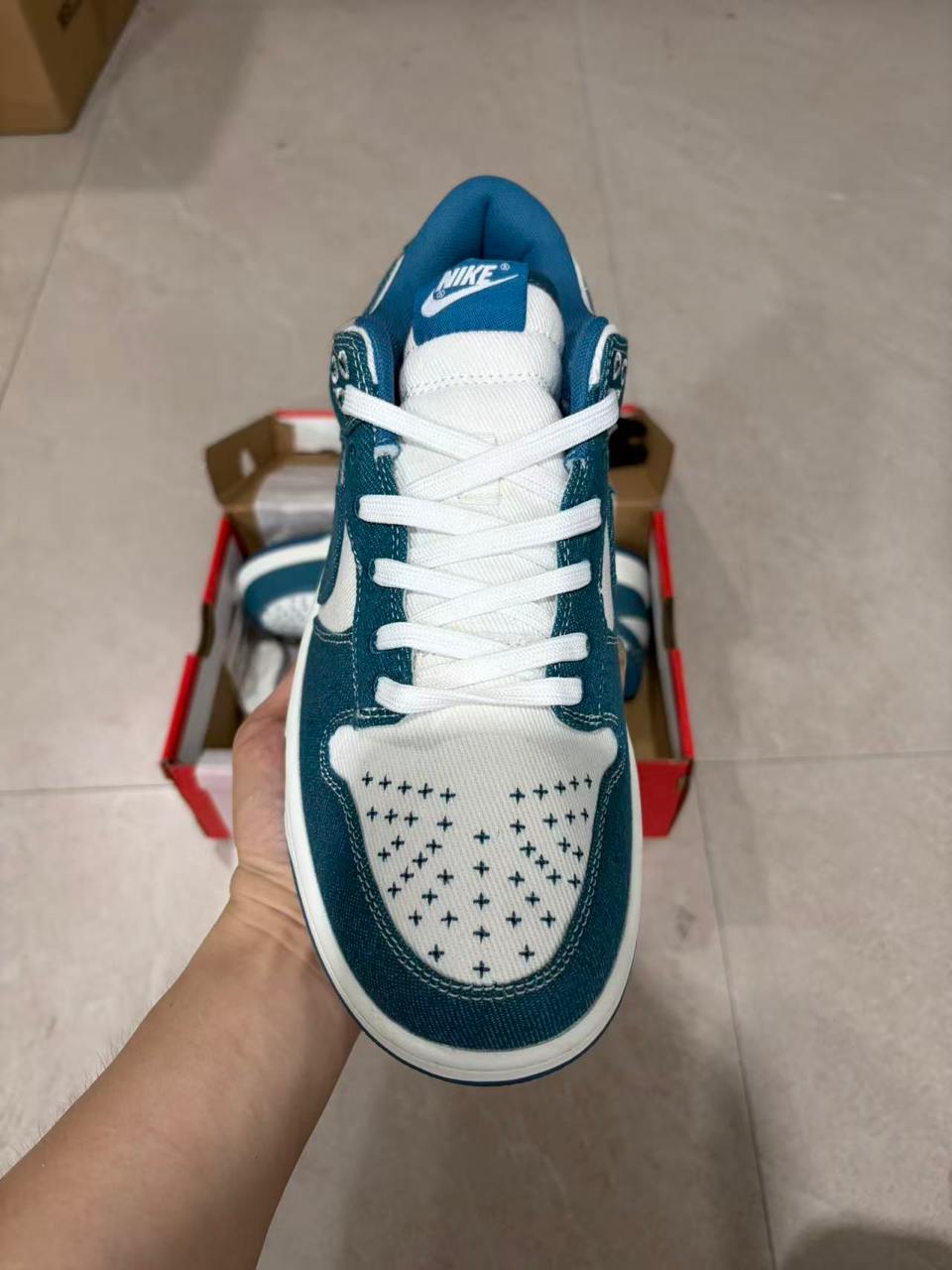 Dunk SP Industrial Blue Sashiko