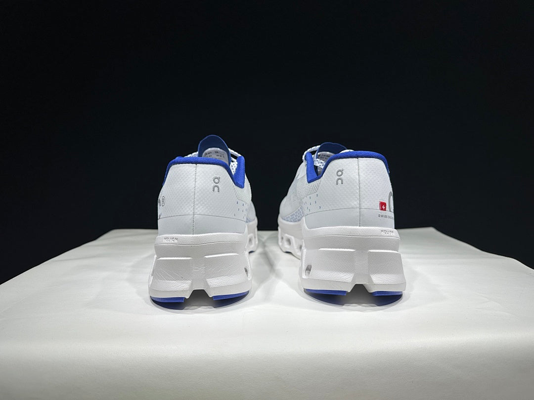 Cloudmonster White/Blue