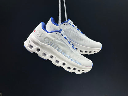 Cloudmonster White/Blue