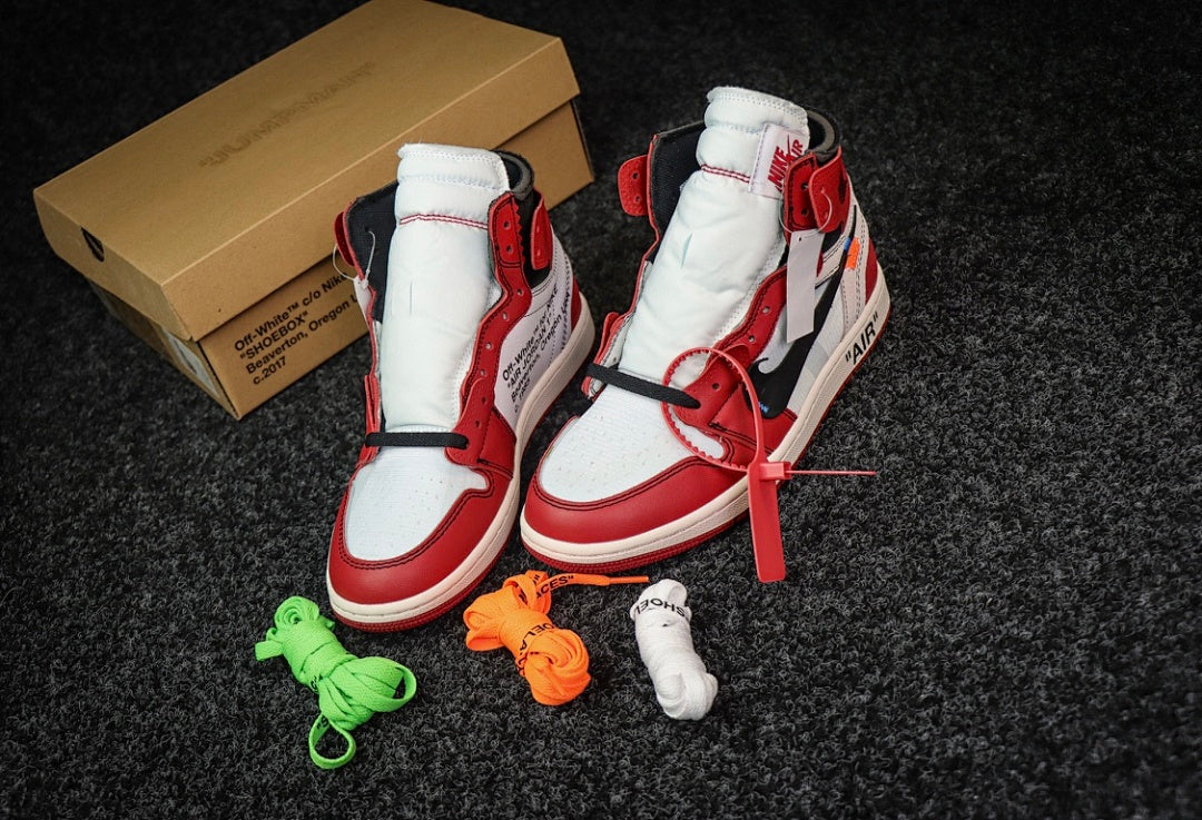 AJ1 High x Of-W Chicago