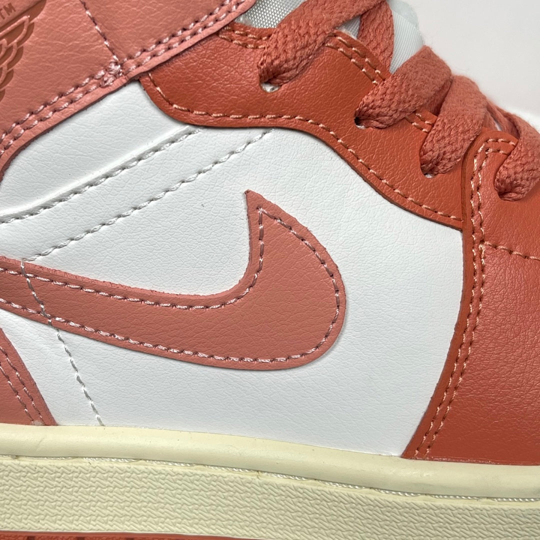 AJ1 MID Red Stardust