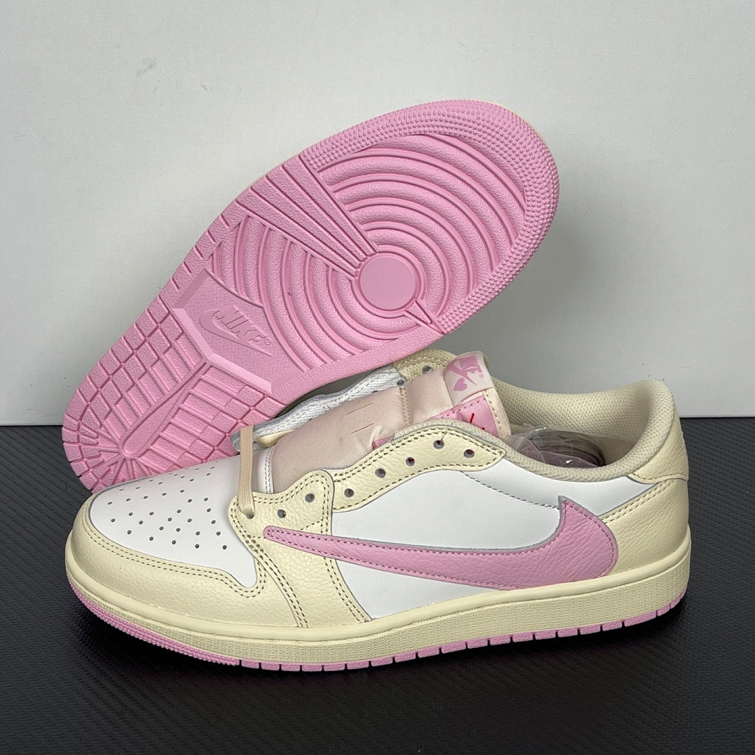 AJ1 Travis Reverse Mocha Little Pink