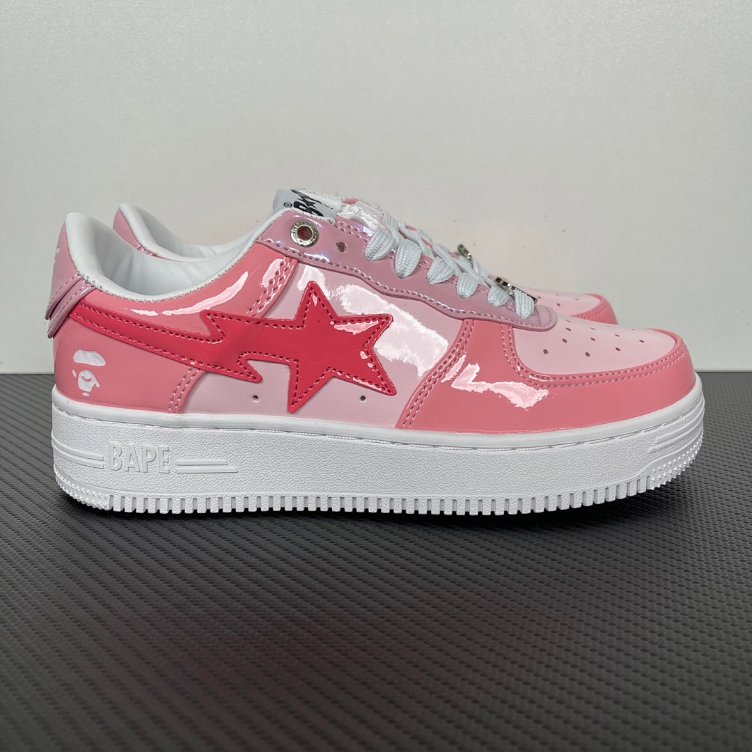 Bape STA Low Color Camo Combo Pink