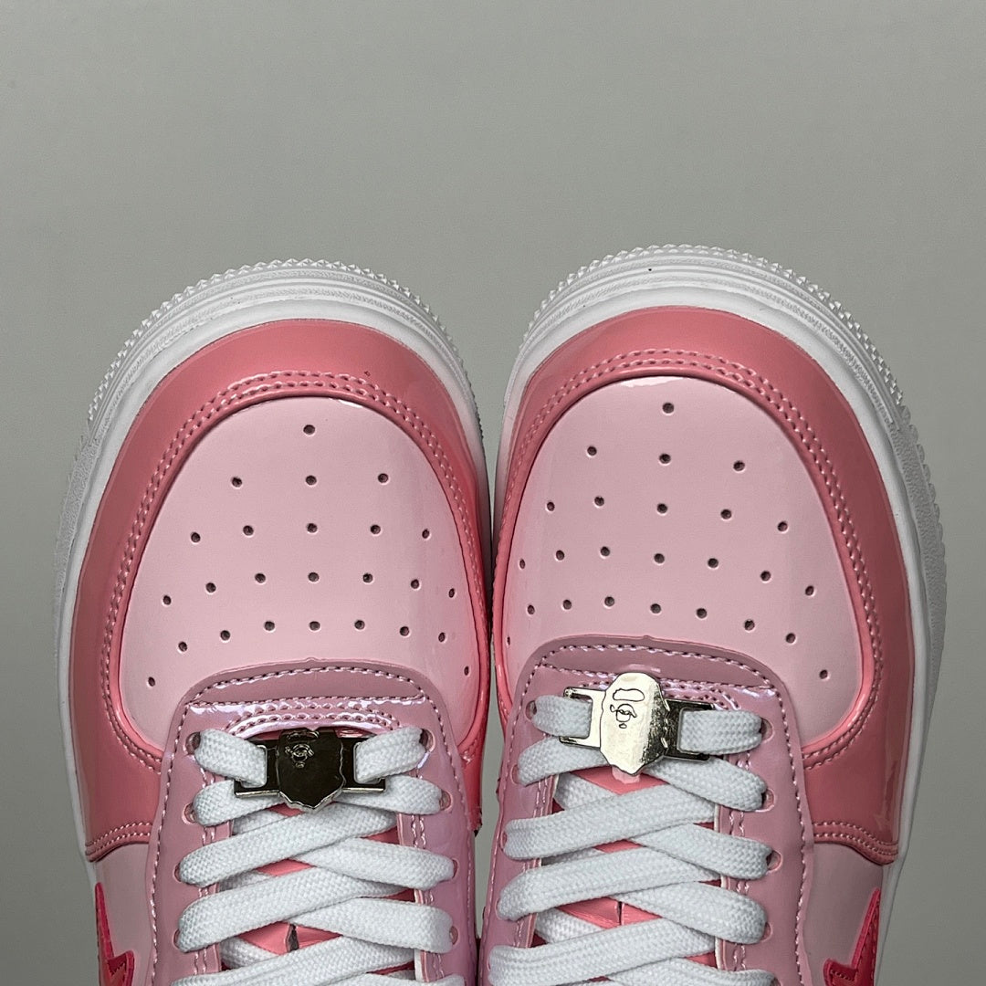 Bape STA Low Color Camo Combo Pink