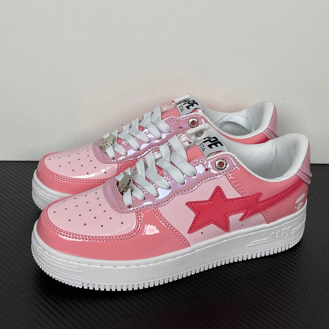Bape STA Low Color Camo Combo Pink