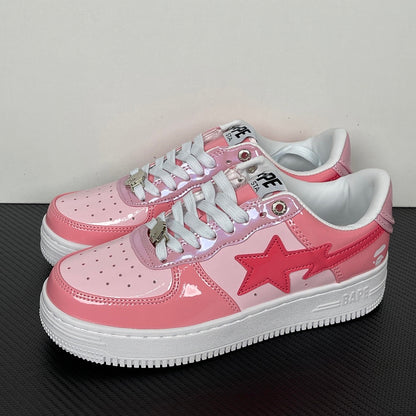 Bape STA Low Color Camo Combo Pink