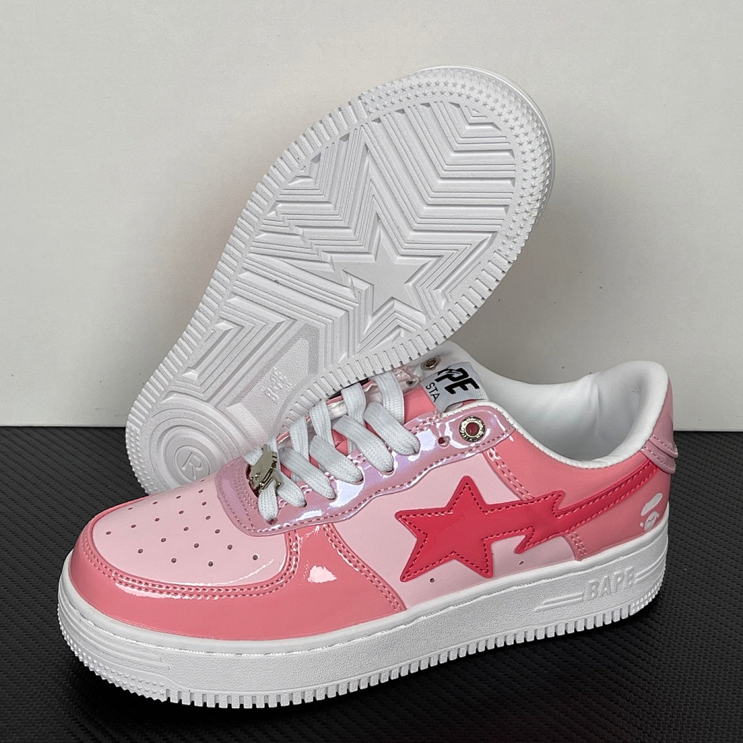 Bape STA Low Color Camo Combo Pink