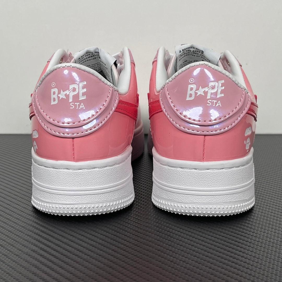 Bape STA Low Color Camo Combo Pink