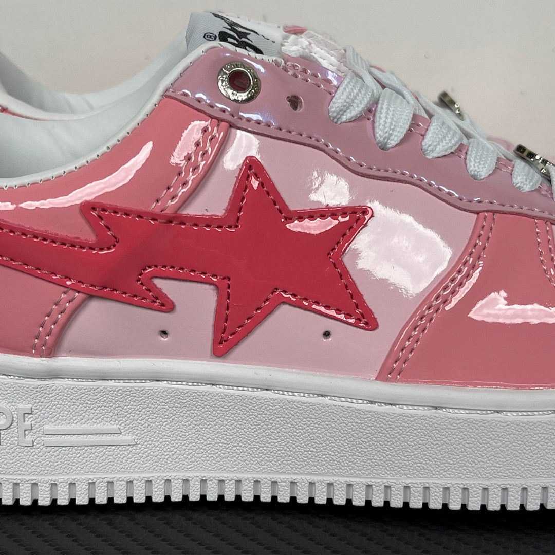 Bape STA Low Color Camo Combo Pink