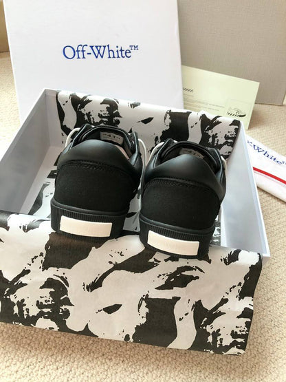 Off-White New Low Vulcanized Black White