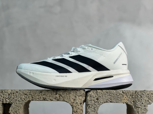 Adizero Boston 13 White Black