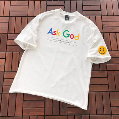 T-Shirts Saint M Ask God