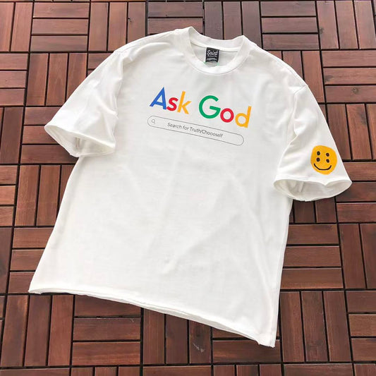 T-Shirts Saint M Ask God