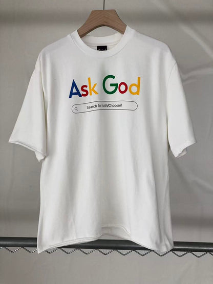 T-Shirts Saint M Ask God