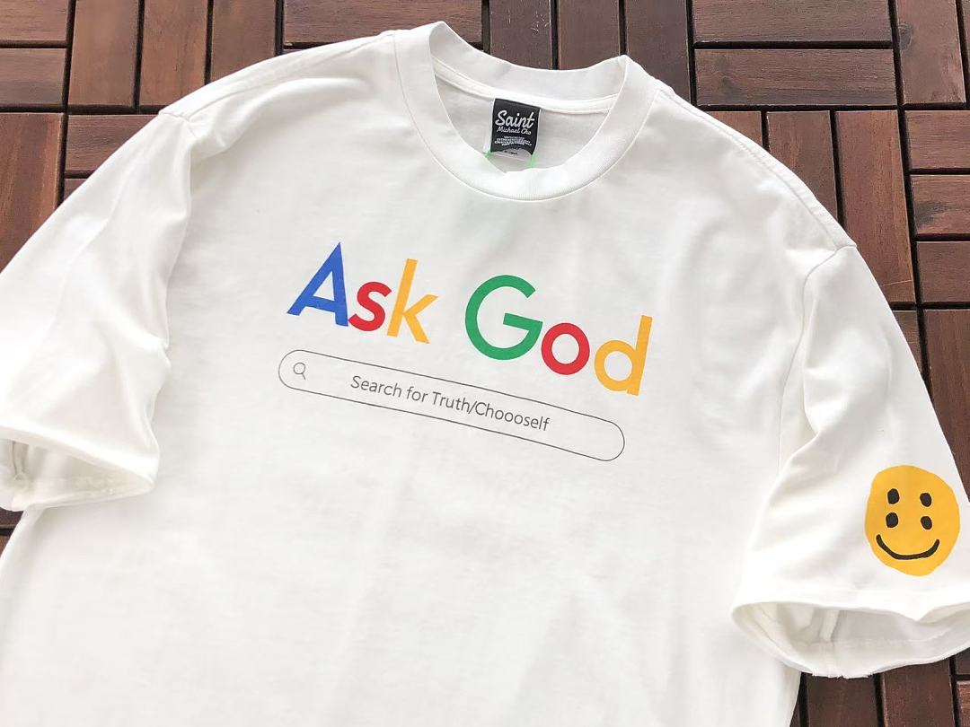 T-Shirts Saint M Ask God