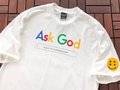 T-Shirts Saint M Ask God