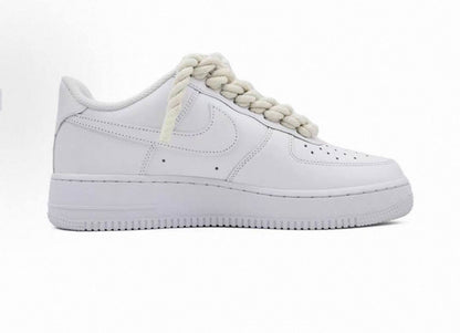 AF1 Rope Laces Whinte