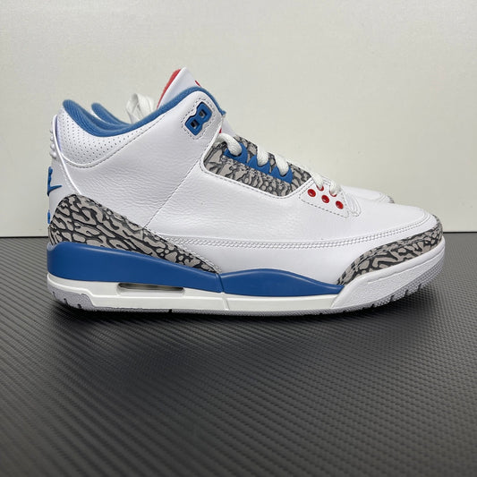 AJ3 White and True Blue